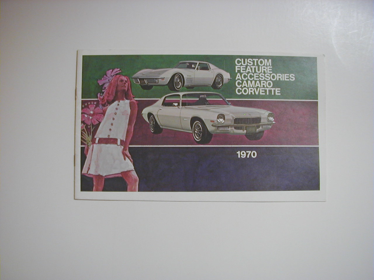 Corvette Camaro Custom Feature Accessories Brochure 1970